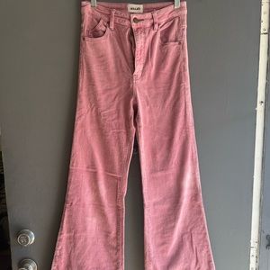 Rollas cord flare jeans size